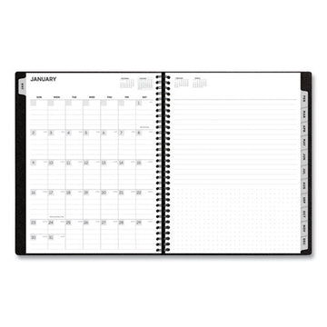 Blue Sky® Aligned Weekly-monthly Appointment Planner, 11 X 8.25, Black Cover, 12-month (jan To Dec): 2022 freeshipping - TVN Wholesale